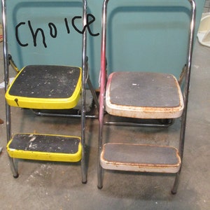 Cosco Folding Utility Kitchen Step Stool Vintage CHIOICE - Etsy