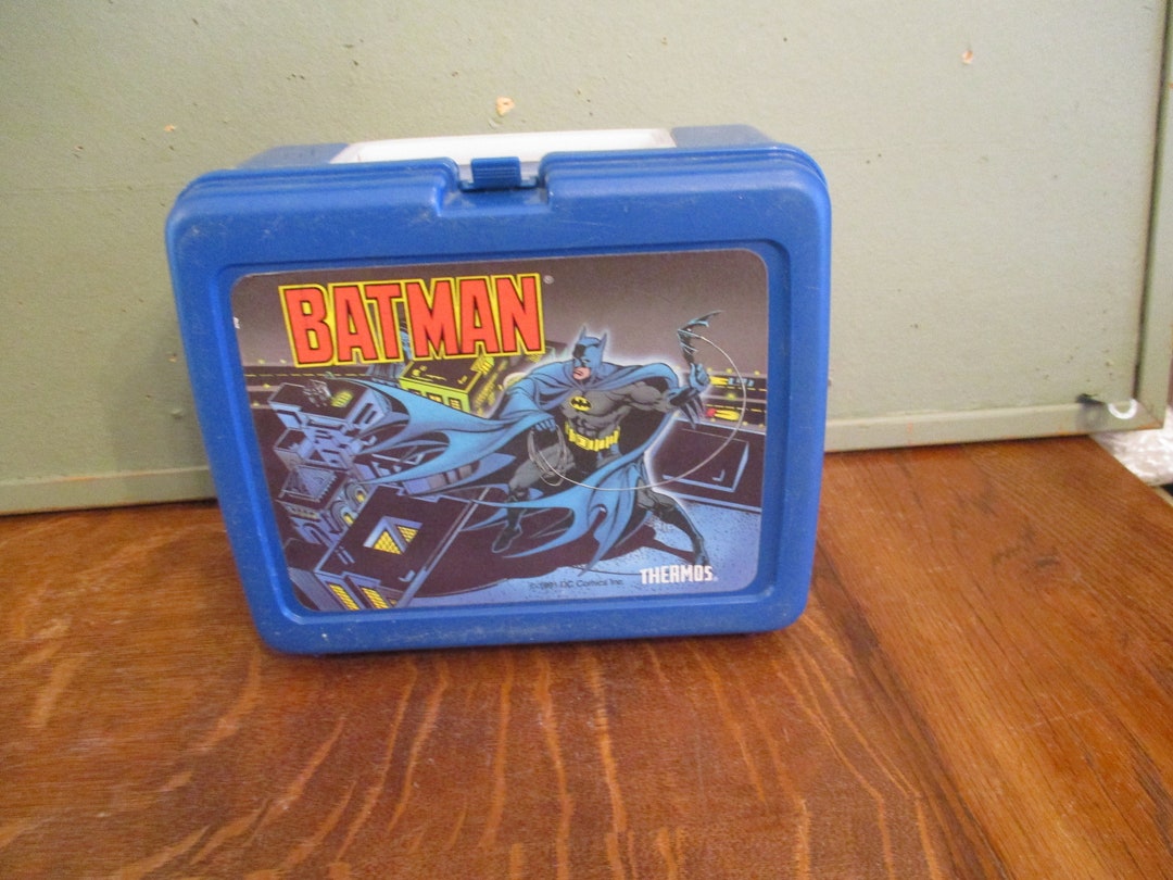Batman Lunch Box Vintage Etsy