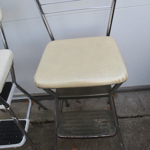 Cosco Kitchen Step Stool Lift up Seat Vintage Chair CHOICE