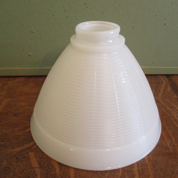 Lamp Torchiere Diffuser Milk Glass Vintage Shade Globe only