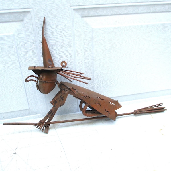 Metal Witch Yard Decor - Etsy