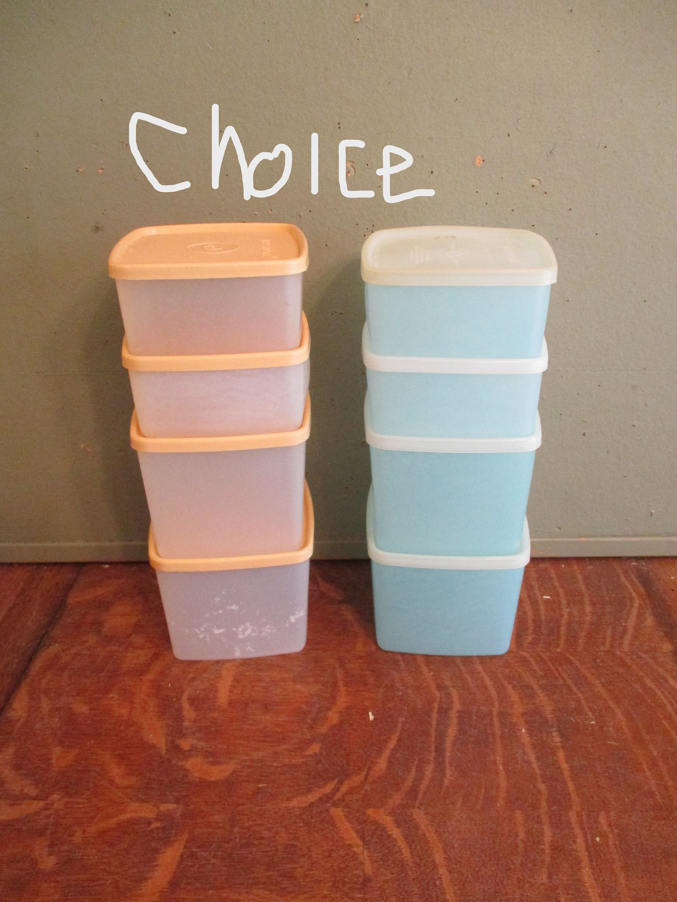 Tupperware Square Freezer Container CHOICE 