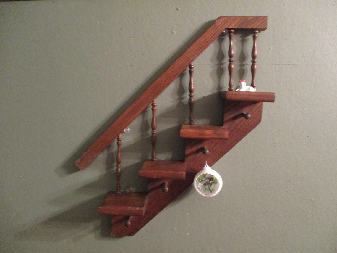Display shelf Stair Step Design Etsy