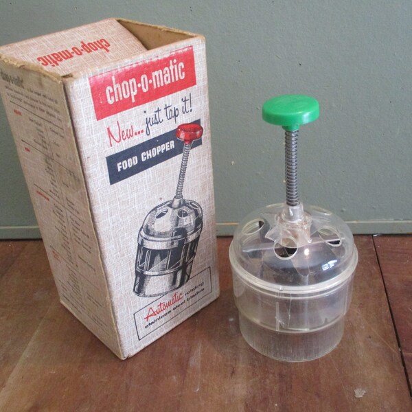 Chop O Matic Vintage Popeil stored in Box