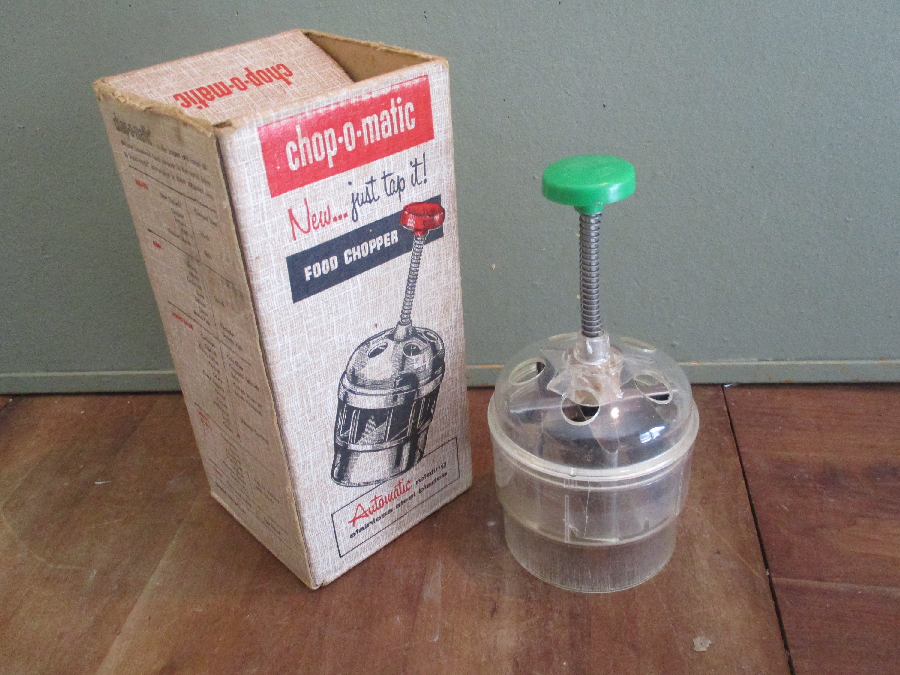 Chop O Matic Vintage Popeil Stored in Box - Etsy