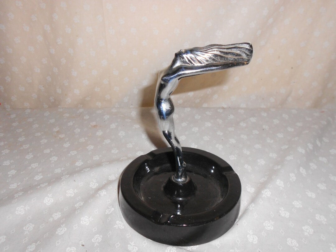 Nude Lady Roll Royce Radiator Cap Ash Tray Vintage - Etsy