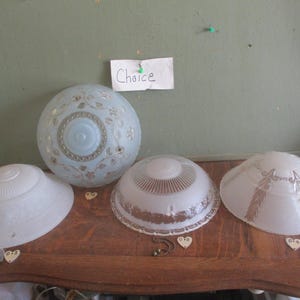 Shade Ceiling Chain Hanging Heavy Vintage  CHOICE