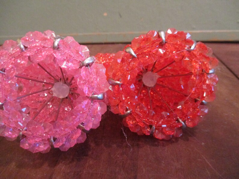 Safety Pin Bead Dolls Vintage Group of 2 Etsy