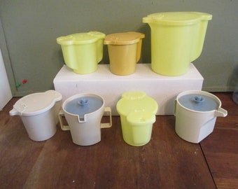 Tupperware Sugar Creamer vintage Pitcher CHOICE