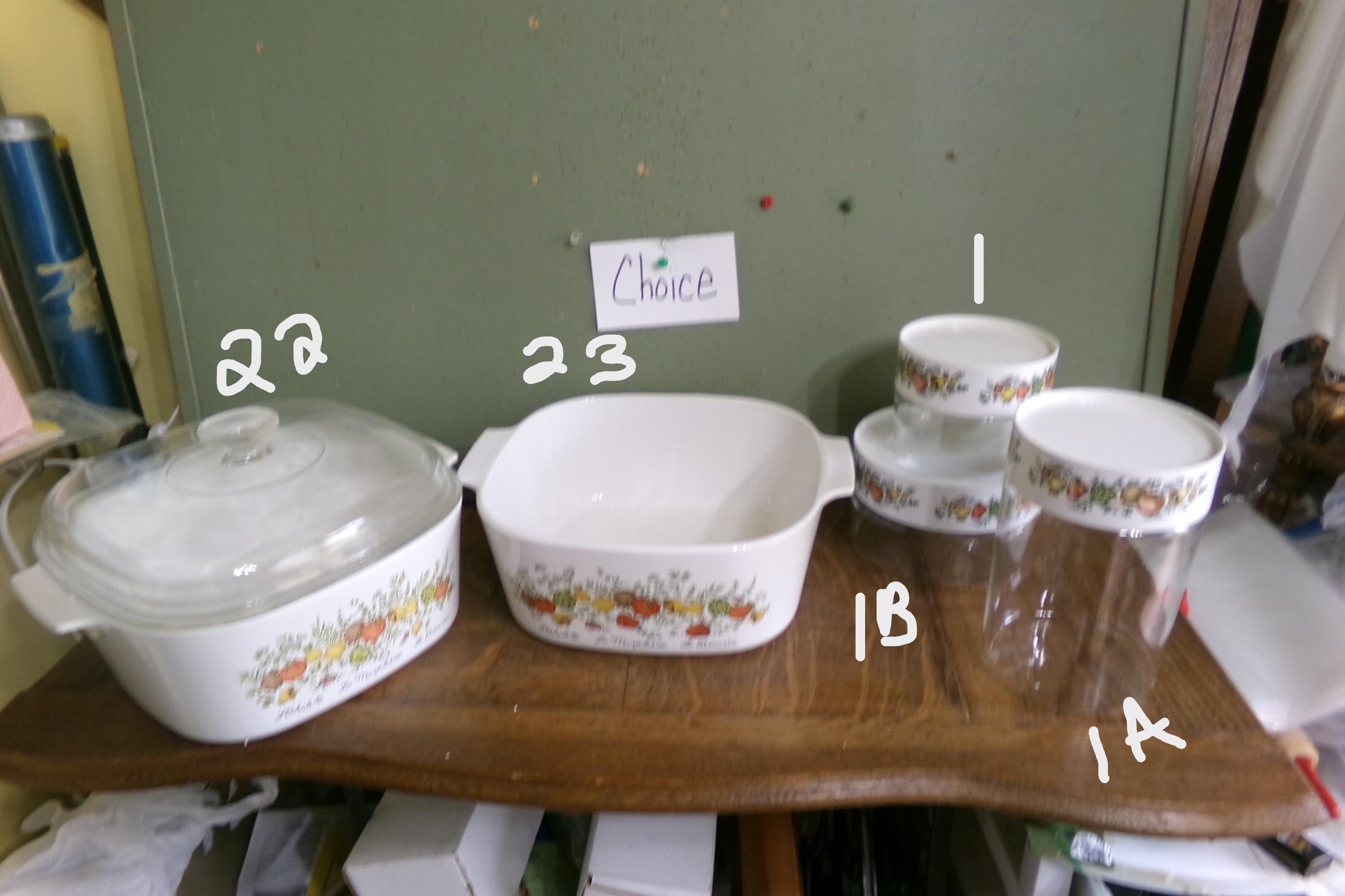 Corning Ware Spice of Life Vintage CHOICE One Only - Etsy
