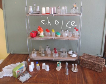 Salt and Pepper Shakers Small Vintage CHOICE