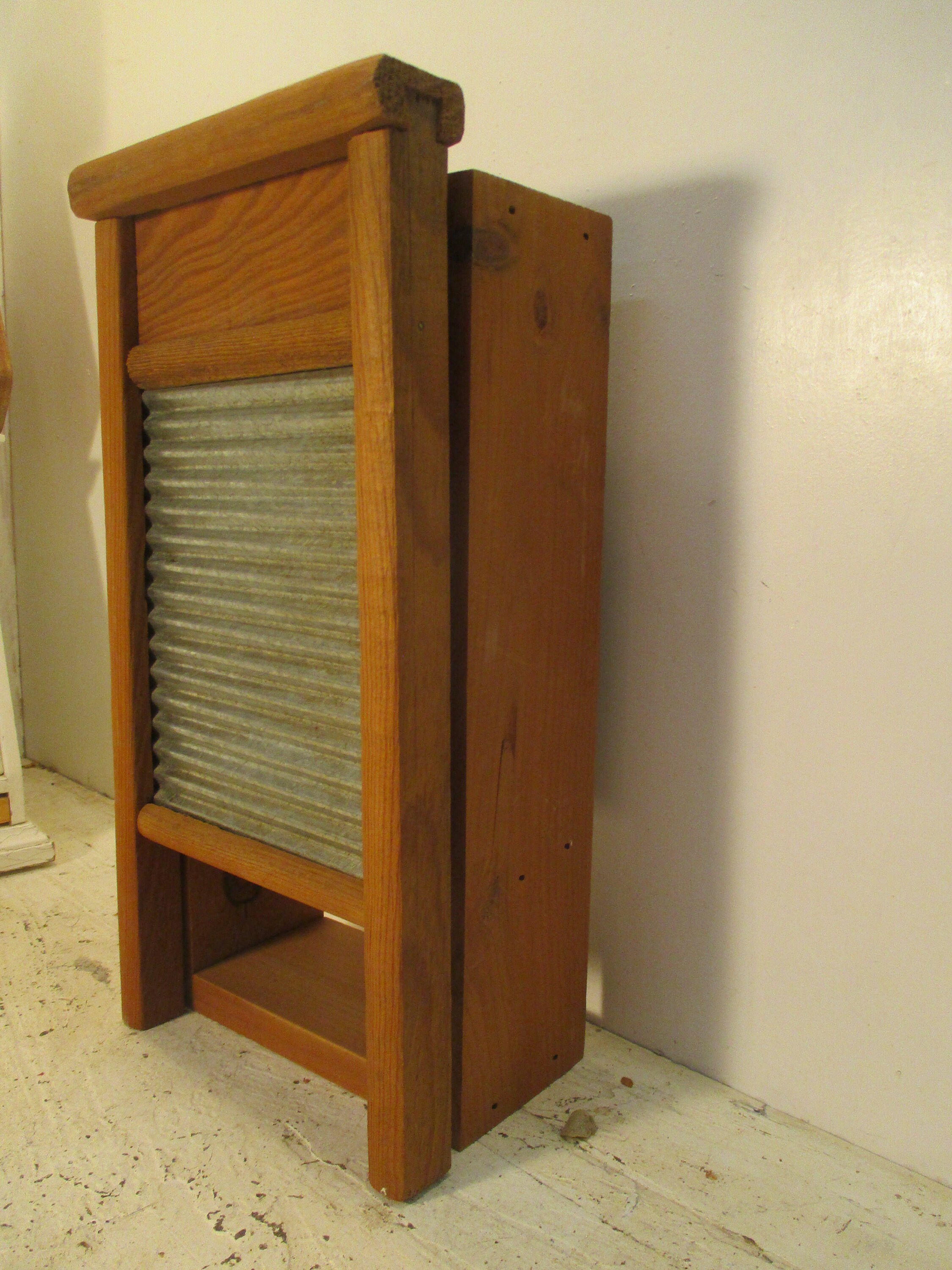 Washboard Cabinet Cupboard Vintage Wash Board 