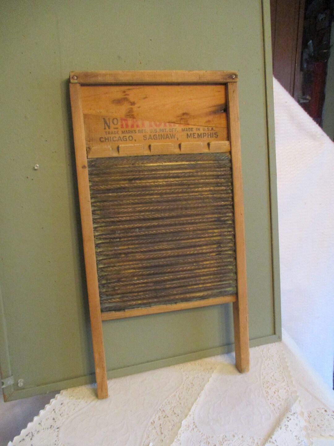 National Washboard Wall Decor Laundry Room Wash Board Etsy