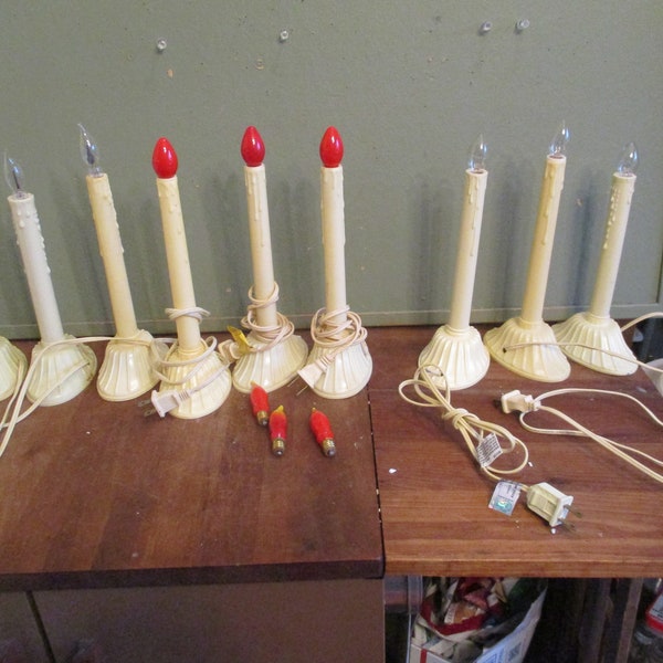 Candle  Christmas Decor Electric single set of 3 CHOICE  B