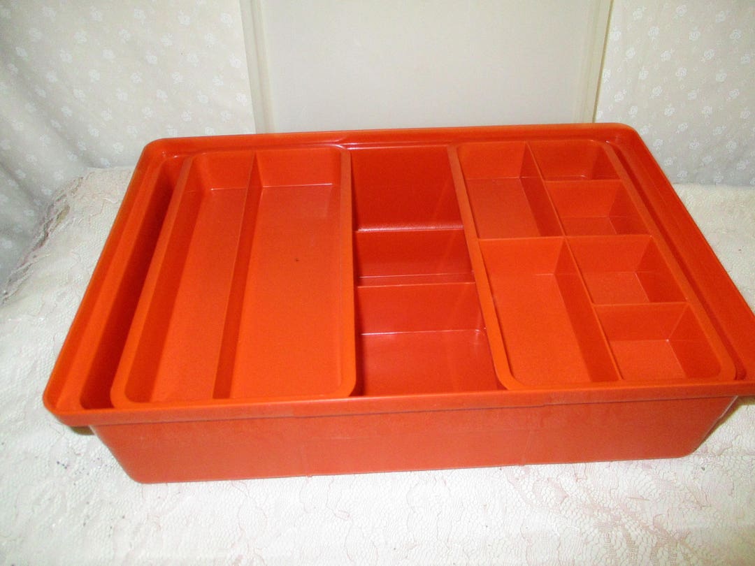 Tupperware Stow N Go Hobby Organizer Vintage Etsy