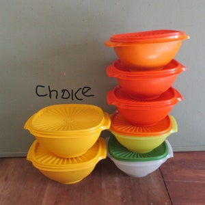 Tupperware Servalier Bowl CHOICE of ONE