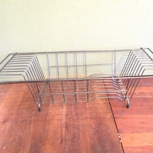 Stylish Sturdy Oil Rubbed Bronze Metal Wire Small Dish Drainer Drying Rack