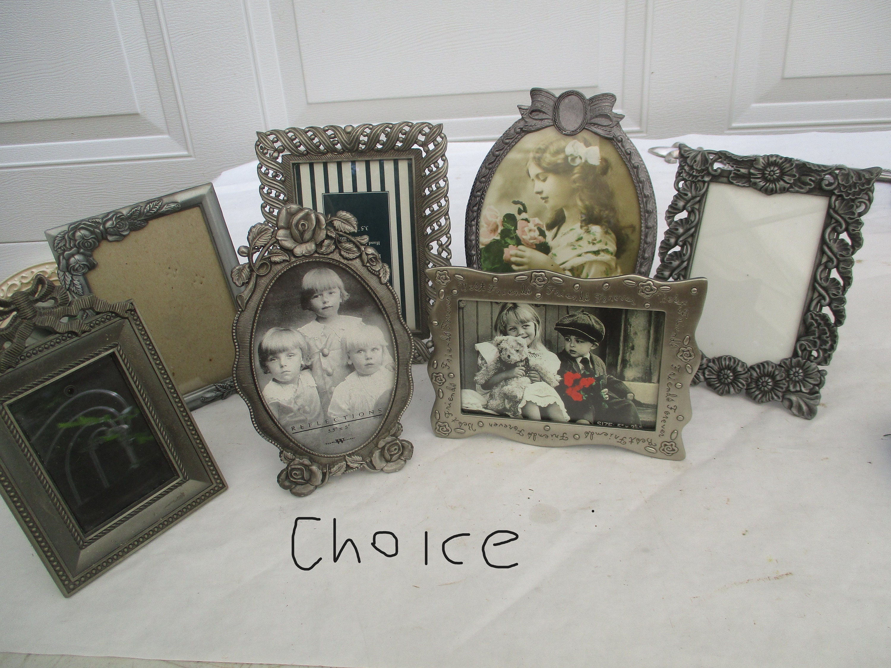 Picture Frame Silver Vintage CHOICE Etsy