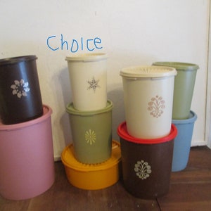Tupperware Canister Vintage  CHOICE