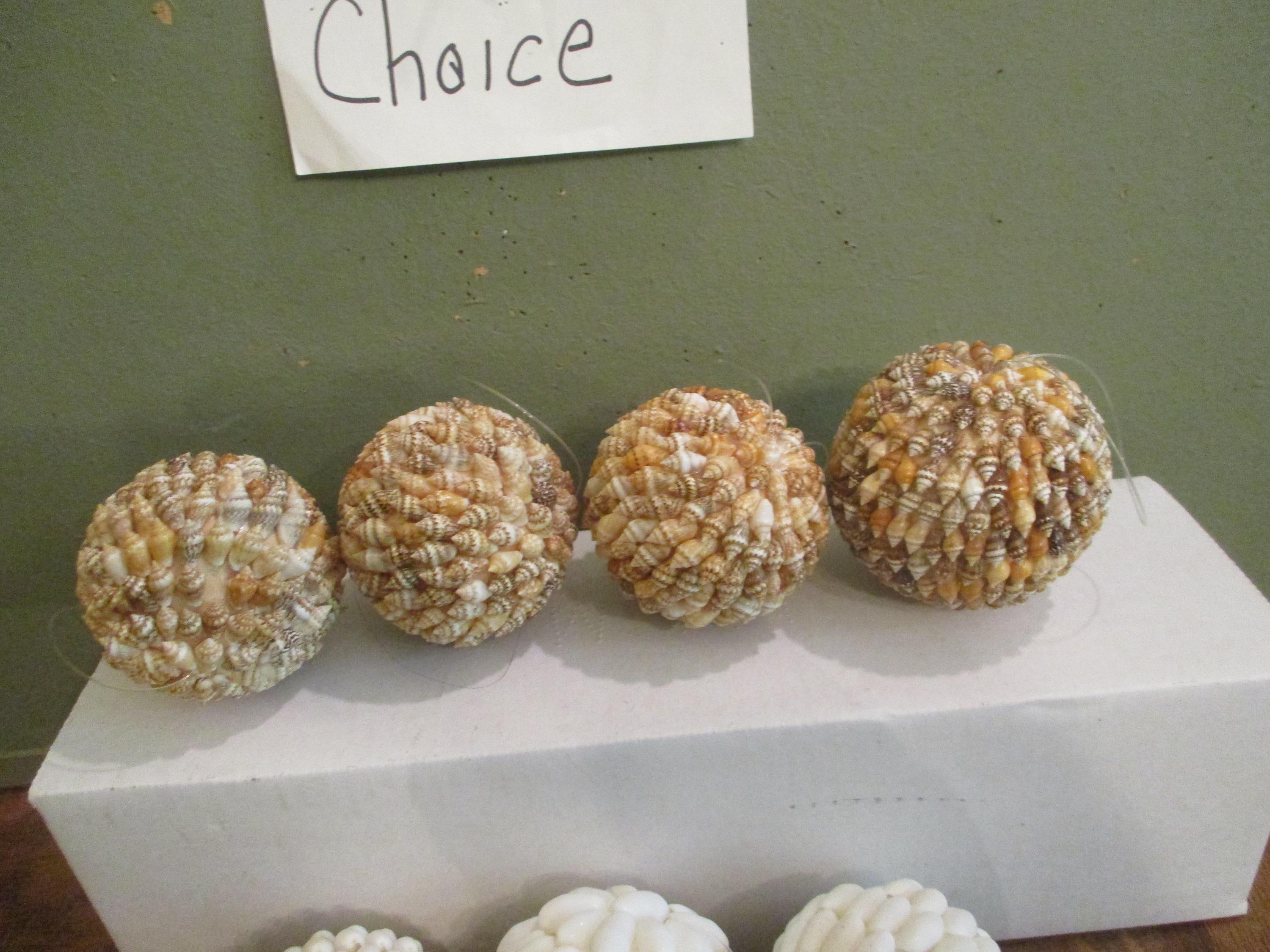 Shell Balls Sea Shells Ball Hanging Beach Decor Vintage CHOICE Sets - Etsy