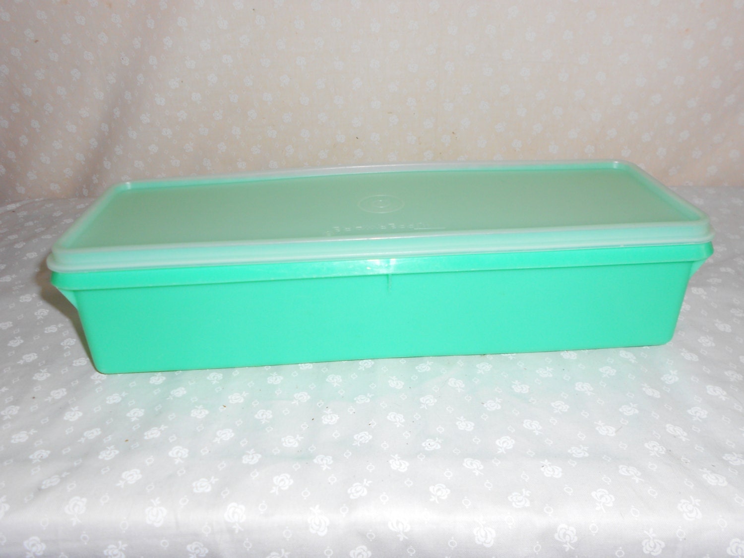 Tupperware Large Celery Keeper Vintage Plastic 3 Pieces CHOICE Bread Box /  Container 