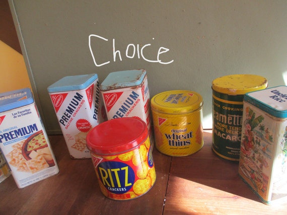 Tin cracker box new arrivals