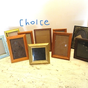 Picture Frame Vintage CHOICE Unique Designs  5 x 7 and smaller