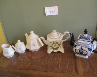 Teapot Crown Staffordshire and more CHOICE