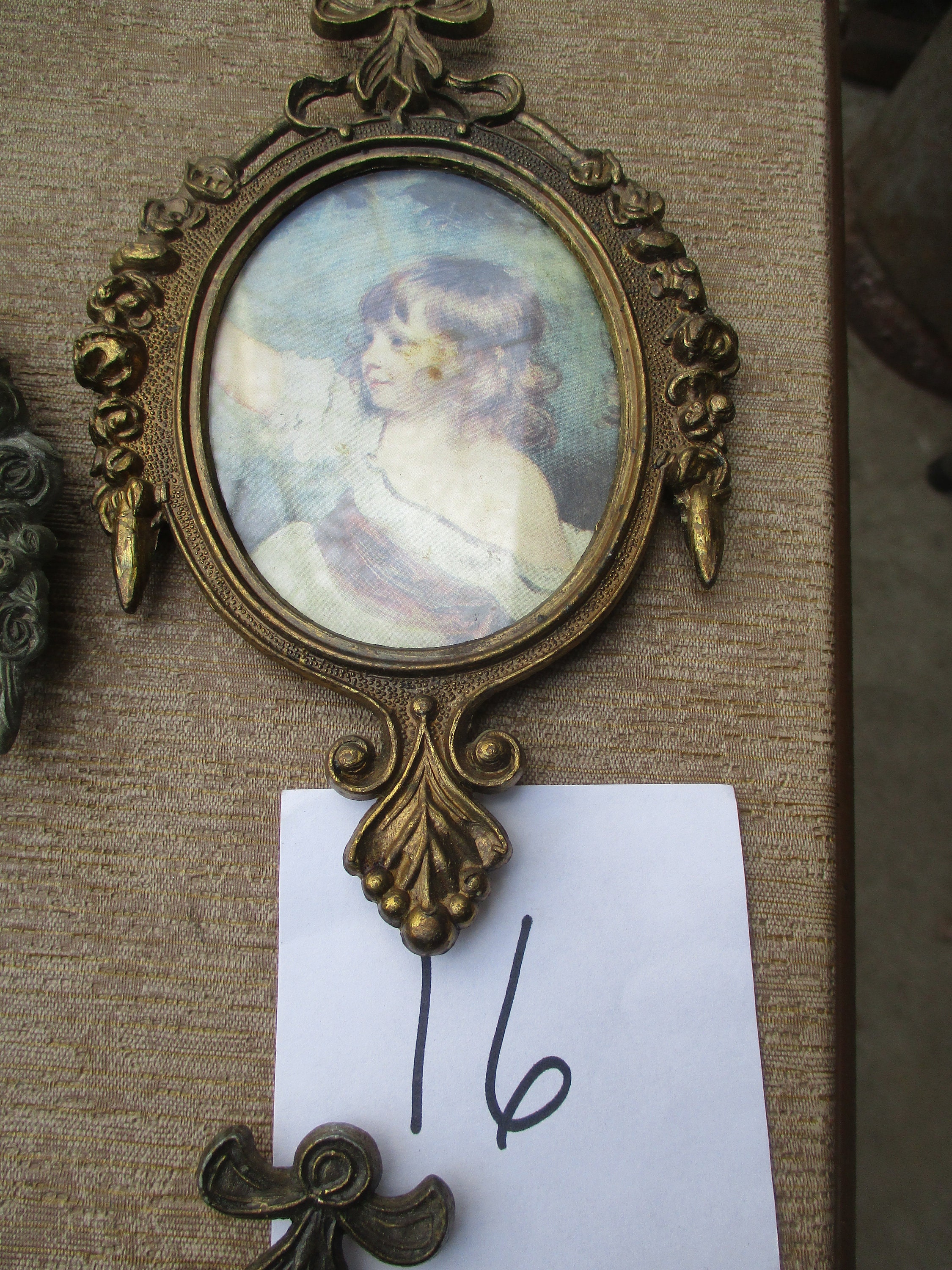 Ornate Metal Frames Made in Italy Oval Vintage CHOICE - Etsy