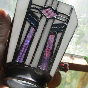 Stain Glass Lamp Top Replacement Part Vintage