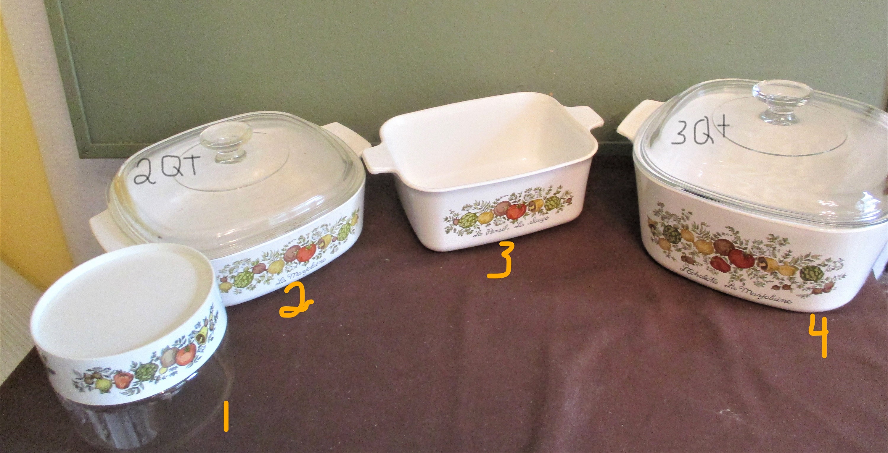 Corning Ware Spice of Life Vintage CHOICE One Only - Etsy