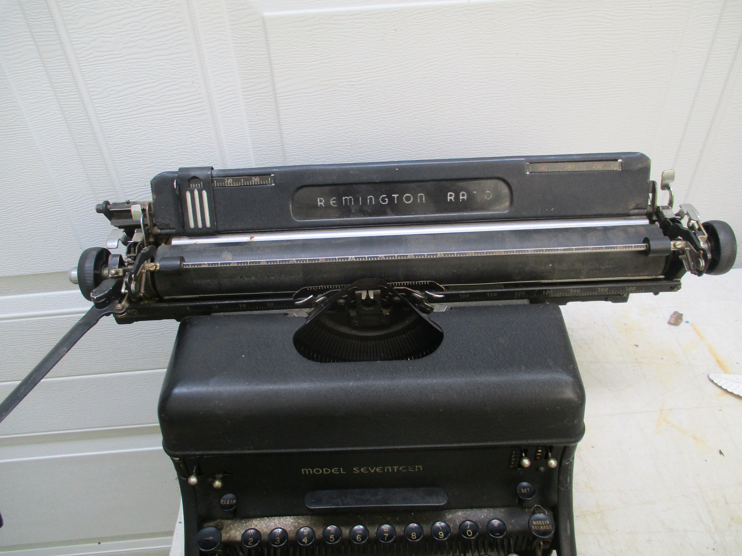 Remington Rand Model Seventeen Portable Vintage Typewriter - Etsy