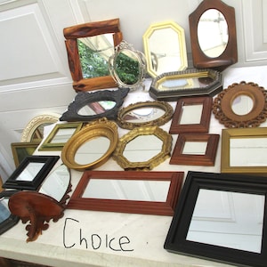 Mirrors Display Wall Hanging Home decor Vintage CHOICE one only