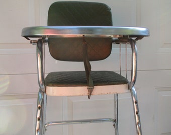 Cosco High Stool Chair Vintage Decor Etsy