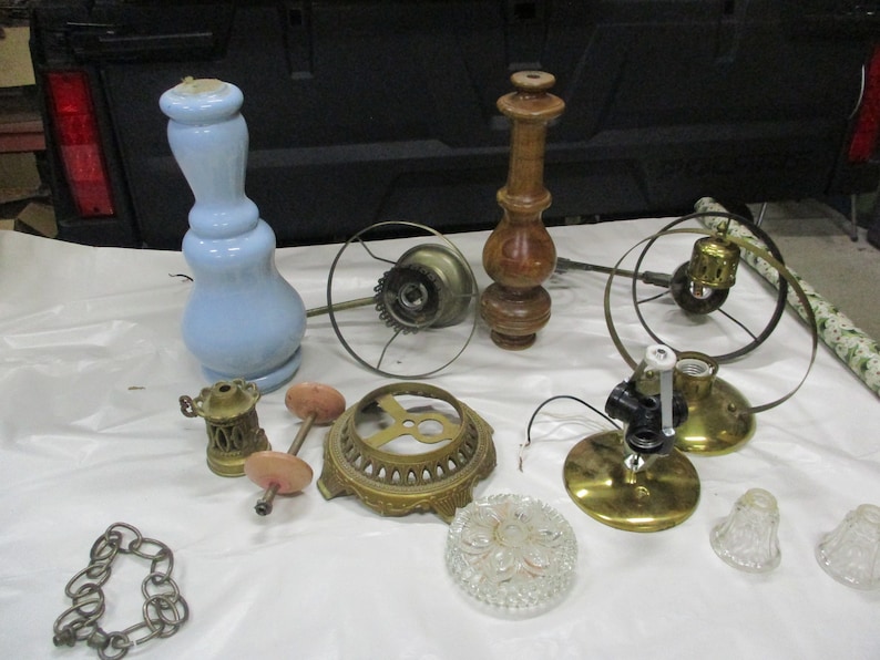 Lamp Replacement Parts Craft Supplies DIY Vintage Lighting Etsy
