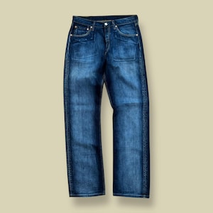 Vintage Levi&#39;s 501 Jeans Blue Wash 32x34 Classic Denim