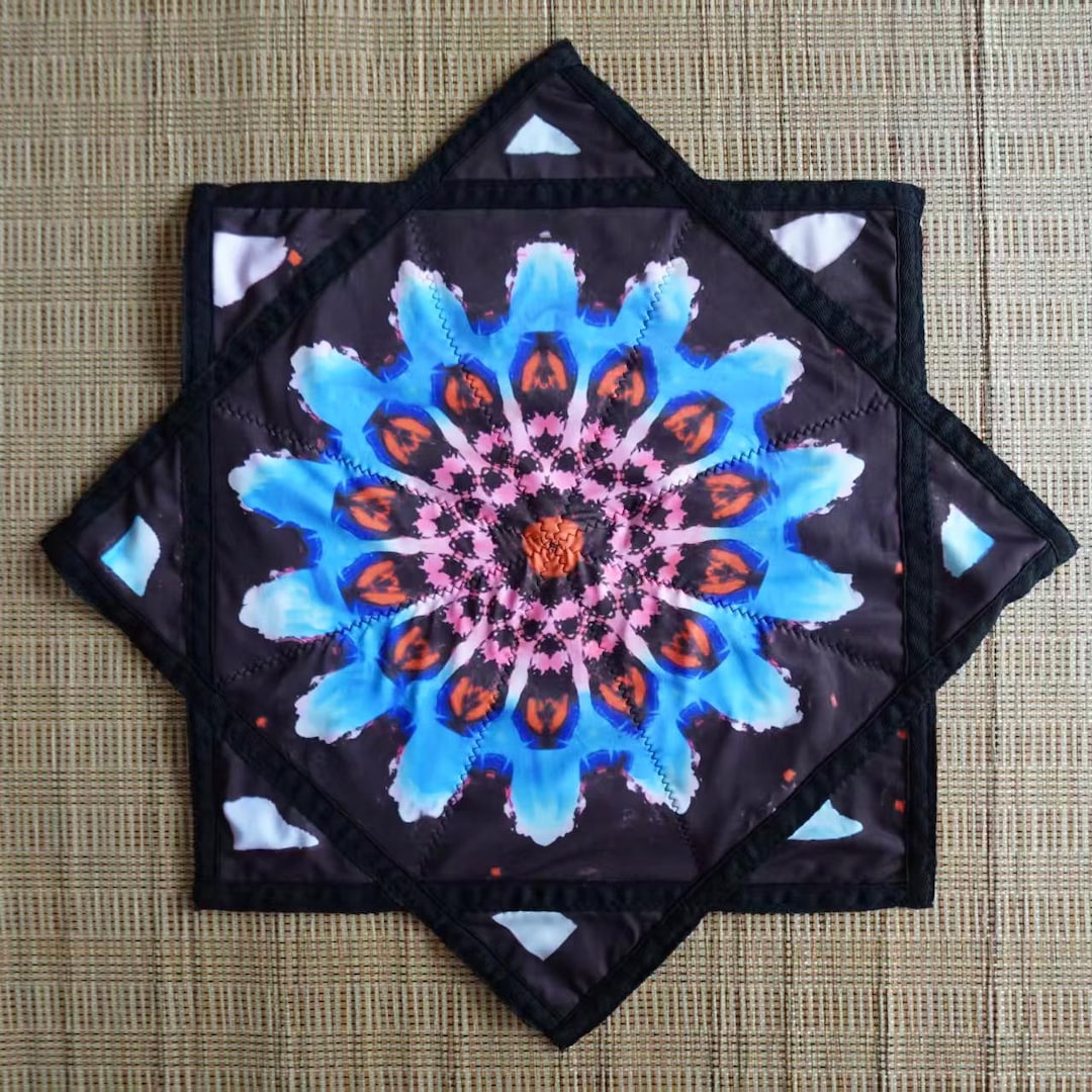 Flow Star UV Reaction Spinning Cloth Easy to Rotate Sided Print ...