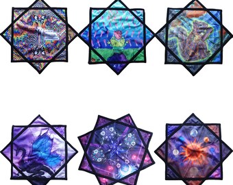 Flowstar pour débutants Flow Star Spinning Cloth, jouet rotatif du bout des doigts Dapo Star facile à faire pivoter 27 pouces L01-Style8 (Wave) - France Flowstar pour débutants Flow Star Spinning Cloth, jouet rotatif du bout des doigts Dapo Star facile à faire pivoter 27 pouces L01-Style8 (Wave) - France