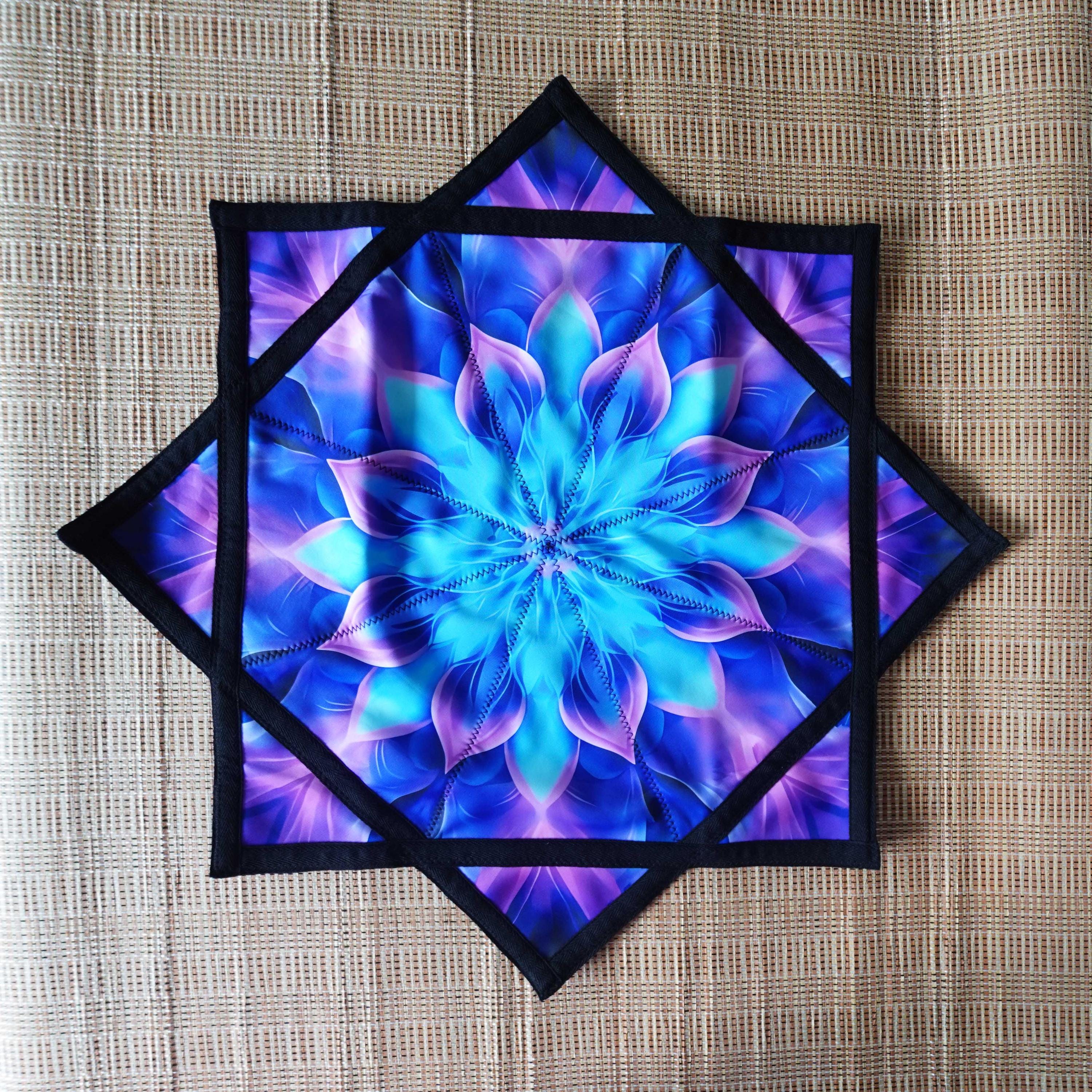 Flowstar Flow Star Tissu De Spinning Pour Débutants - Facile à Tourner - Pression Latérale - Jonglerie Et Dextérité - Jouet Dapo Star (Style-4