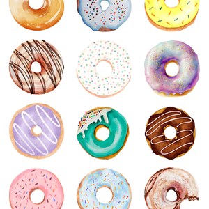 Donut Dozen Art Print