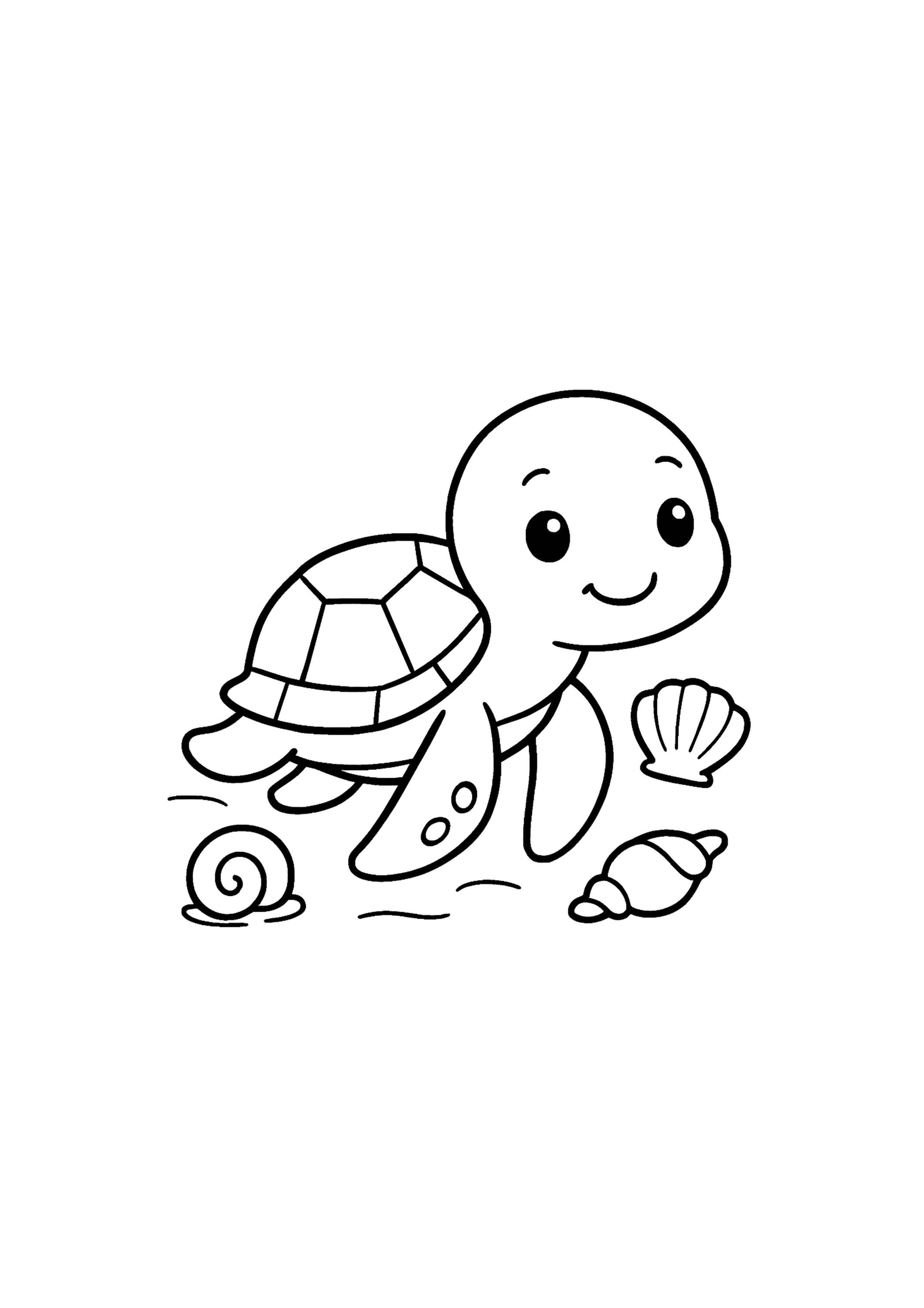 Ocean Animals Coloring Pages for Kids: Sea Adventure Printable (A4 PDF ...