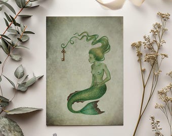 Art Print A5 Mermaid Seacrets