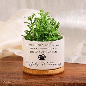 Miscarriage Gift Child Loss Remembrance | Infant Loss Memorial Memorial Planter|Grieving Sorry For Your Loss|Succulent Pot Memorial Planter