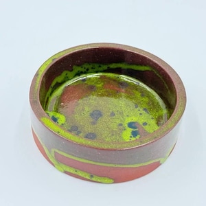 Handmade Ceramic Bowl | Glazed Pottery Dish | Small Serving Bowl 200ml | Unique Artisan Kitchen Decor | Dip or Sushi Bowl