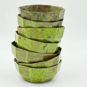Handmade Ceramic Bowl Set – Pottery Serving Bowls for Kitchen, Rustic Stoneware Dish Set, Unique Housewarming Gift