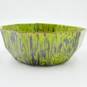 Irregular Shape Ceramic Bowls, Handmade Bowls, Rustic Bowls, Minimalist Stoneware, Handmade Ceramic Bowls, Ceramic Soup Bowl, Green Dish