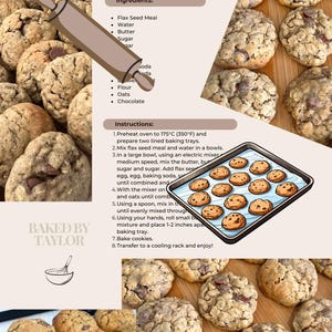 Lactation Cookies - Recipe