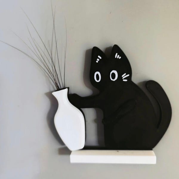 Handmade Magnetic Cat Whisker Collector, 3D Printed Mini Whisker Collector, Pet Memorial Gift