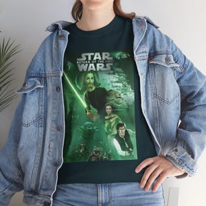Star Wars The Return of Christ - Humorous Sci-Fi T-Shirt, Perfect for Fans and Collectors, Gift for Birthdays and Celebrations