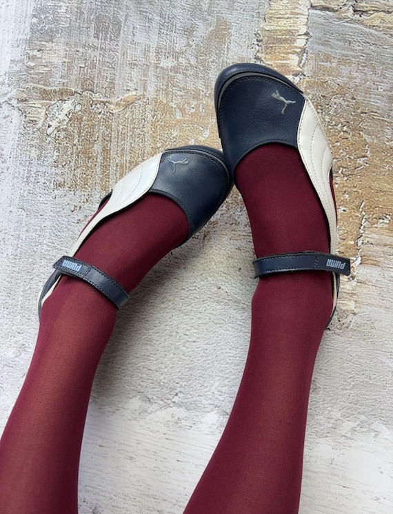 PUMA Vintage Mary Jane Ballet Flats Sporty Shoes Y2k | SIZE 42 - Etsy